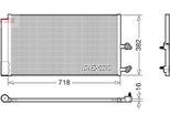 Denso DCN33014 - Oe 31338308 Condensatore Aria Condizionata Con Essiccatore Per XC90 Ii (256)