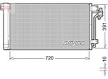 Denso DCN32020 - Condensatore Aria Condizionata Oe 7H0820411B Con Essiccatore Per T5