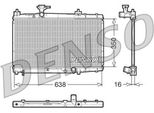 Denso DRM50007 - Radiatore Oe 1640033070, Raffreddamento Motore Per Yaris (P1), Yaris Verso (P2)