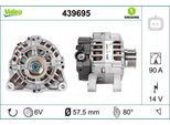 Valeo 439695 - Alternatore Oe 5702 H1 Per Jumper, C3 I (Fc, Fn), C1 (Pm, Pn), Aygo (B1)