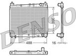 Denso DRM50006 - Oe 16400 21081 Radiatore, Raffreddamento Motore Per Yaris (P1), Yaris Verso (P2)
