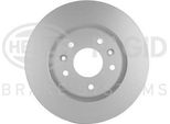 Hella 8DD 355 122-791 - Disco Freno Oe 4020600Q3F Per Leaf (ZE0), Qashqai Ii (J11), X-Trail (T32), Kadjar (Ha, Hl), Koleos Ii (Hc)