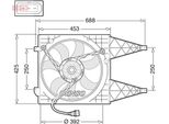 Denso DER32016 - Ventola Radiatore Oe 6Q0121207L Per Ibiza (6J, 6P), Cordoba (6L), Cordoba (6K), Ibiza (6L), Toledo Iv (KG3), Fabia I (6Y), Fabia Ii (54), Fabia Iii (Nj), Rapid (Nh), Roomster (5J), Fox (5Z), Polo (9N), Polo (6C, 6R)
