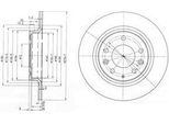 Dr!Ve+ DP1010.11.0165 - Oe 5DA033251 Disco Freno, Asse Posteriore Per 6 (G), 323 (Bj), MX-5 Iii (Nc), Premacy (Cp)
