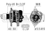 Era 210819A - Alternatore Oe 37300 2B300 Per Accent Iv (Rb), I20 (Pb), I30 (Fd), Ix20 (Jc), Veloster (Fs), Ceed (Ed), Pro Ceed (Ed), Rio Iii (Ub), Venga (Yn)