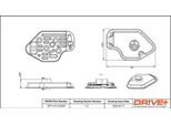Dr!Ve+ DP1110.14.0028 - Oe 24 11 1 218 899 Filtro Idraulico, Per Autoveicoli Per 3Er (E36), 3Er (E46), 5Er (E39), Z3 (E36)