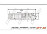 Dr!Ve+ DP1110.10.0001 - Oe 056 129 620 Luftfilter FüR Arosa (6H), Cordoba (6K), Ibiza (6K), Inca (6K), Felicia (6U), Octavia I (1U), Caddy Ii (9K), Golf Iii (1H), Lupo (6E1, 6X1), Polo (6N), Polo (6V), Polo (80, 86C), Vento (1H)