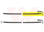 Van Wezel 0639583 - Oe 51118159351 Striscia Di Rivestimento, Paraurti Anteriore Sinistro Per Serie 5 (E39)