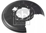 Febi Bilstein 171551 - Oe 34 21 1 166 108 Piastra Paraspruzzi, Disco Freno Per Serie 3 (E46), X3 (E83)