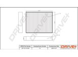 Dr!Ve+ DP1110.12.0291 - Oe 958 572 219 00 Filtro Aria Abitacolo Per Cayenne (92A), Touareg (7P)