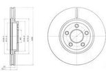 Dr!Ve+ DP1010.11.0759 - Oe 04509994AA Disco Freno, Asse Anteriore Per Pt Cruiser (Pt)