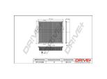 Dr!Ve+ DP1110.10.0295 - Filtro Aria Oe 04809782AA Per Sebring (J), Voyager Iv