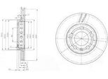 Dr!Ve+ DP1010.11.0379 - Oe 6Q0 615 301 Disco Freno, Asse Anteriore Per Fabia Ii (54), Fabia I (6Y), Fox (5Z), Polo (9N)