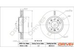 Dr!Ve+ DP1010.11.0552 - Oe 4249 20 Disco Freno, Asse Anteriore Per Jumpy (VF7), Scudo, Expert (Vf), Expert Tepee (VF3X)