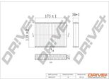 Dr!Ve+ DP1110.12.0178 - Filtro Aria Abitacolo Oe 46799653 Per 147 (937), 156 (932), Gt (937)