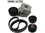 Skf Vkma 34700 - Oe 6000611039 Keilrippenriemensensatz FüR Jumper, Ducato, Transit Tourneo, Transit, Boxer