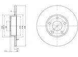 Dr!Ve+ DP1010.11.0079 - Oe 4A0 615 301 B Disco Freno, Asse Anteriore Per A4 (8D), A6 (4A)