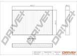 Dr!Ve+ DP1110.12.0198 - Filtro Aria Abitacolo Oe 4A0 819 430 A Per A6 (4B), A6 (4A)