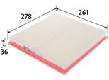 Valeo 585489 Filtro Aria Oe 13717571355 Compatibile Con Serie 5 F10, Serie 5 F07, Serie 5 F11, Serie 6 F12, Serie 6 F13, Serie 6 F06, Serie 7 F01, X3, X4, X5, X6
