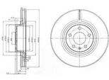 Dr!Ve+ DP1010.11.0413 - Oe 4E0 615 301 Ad Disco Freno, Assale Anteriore Per A6 (4F), A8 (4E)