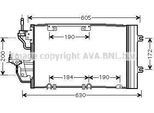 Prasco OL5454D - Oe 13300339 Condensatore Aria Condizionata Con Essiccatore Per Astra H, Astra (A04), Astra J, Zafira B