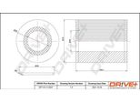Dr!Ve+ DP1110.11.0207 - Filtro Olio Oe 1109AV Per C5 Iii (Rd), C5 Iii (Rw), C6 (Td), Xf (X250), Xf (X260), Xj (X351), Discovery Iv (L319), Discovery V (L462), Range Rover Iv (L405), Range Rover Sport (L320), Range Rover Sport (L494), Range Rover Velar (L560), 407