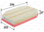 Valeo 585491 - Filtro Aria Oe 13 71 7 590 597 Per Serie 5 (F10), Serie 5 (F11), Serie 7 (F01)
