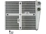Mahle Originale Scambiatore Di Calore Riscaldatore Interno Ah 208 000S Per Vw Golf Vi (5K1)