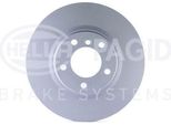 Hella 8DD 355 104-111 - Oe 2227172 Disco Freno Per Serie 3 (E36), Z3 (E36)