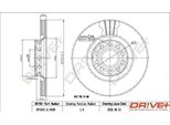 Dr!Ve+ DP1010.11.0838 - Oe 3B0 615 301 B Bremsscheibe, Vorderachse FüR A4 (8E), A4 (8H), A6 (4B), Exeo (3R), Superb I (3U), Passat (3B)