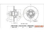 Dr!Ve+ DP1010.11.1738 - Disco Freno Oe 6000620071 Per Talento, Vivaro (X82), Vivaro B (X82), Trafic Iii (Jg), Trafic Iii (Fg), Trafic Iii (Eg)