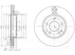 Dr!Ve+ DP1010.11.0380 - Oe 169 421 02 12 Disco Freno, Asse Anteriore Per Classe A (W169), Classe B (W245)