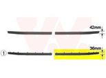 Van Wezel 0639483 - Modanatura Di Serie 5111 8226 561, Paraurti Anteriore Sinistro Per Serie 5 (E39)