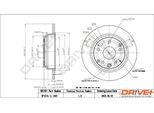Dr!Ve+ DP1010.11.1403 - Oe 42510 Slj 020 Disco Freno, Asse Posteriore Per Accord Vii