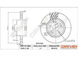 Dr!Ve+ DP1010.11.1204 - Oe 211 421 09 12 Disco Freno, Asse Anteriore Per Cls (C219), Classe E (W211), Classe E (S211)