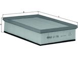 Mahle Lx 1706 - Filtro Aria Oe 1383905 Per Transit