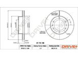 Dr!Ve+ DP1010.11.1459 - Oe 43512 0K060 Disco Freno, Asse Anteriore Per Hilux