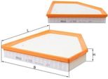 Mahle Lx 3320 - Filtro Aria Oe 13718605164 Per Serie 3 (F30), Serie 4 (F33), Serie 4 (F32, F82), Serie 4 (F36), Serie 1 (F20), Serie 1 (F21), Serie 2 (F23), Serie 2 (F22, F87), Serie 3 (F31), Serie 3 Gt (F34)