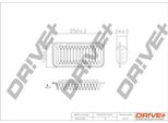 Dr!Ve+ DP1110.10.0086 - Filtro Aria Oe 1109101 S16 Per Urban Cruiser (P1), Verso S (P12), Yaris (P13), Yaris (P1), Yaris (P9), Yaris Verso (P2)