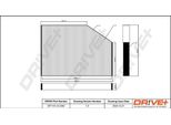Dr!Ve+ DP1110.12.0282 - Filtro Aria Abitacolo Oe 1839 688 Per Tourneo Custom, Transit Custom, Transit V363
