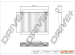 Dr!Ve+ DP1110.12.0196 - Filtro Aria Abitacolo Oe 71775824 Per 500L (351, 352), 500X (334), Compass, Renegade