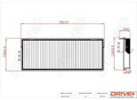 Dr!Ve+ DP1110.12.0195 - Oe 77 01 056 390 Filtro Aria Di Cabina Per Espace Iv (Jk)