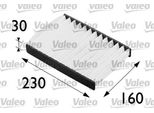 Valeo 698255 - Filtro Aria Abitacolo Oe 27891 00Q0A Per Logan, Kangoo (Fc), Logan I, Megane I, Thalia I (Lb), Kangoo (Kc), Clio Ii, Thalia Ii (Lu)