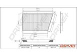 Dr!Ve+ DP1110.12.0268 - Oe 203 830 10 18 Filtro Aria Abitacolo Per Classe C (W203), Classe C (CL203), Classe C (S202), Classe C (S203), Clclass (CL203), Clk (C209), Clk (A209)