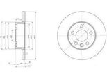 Dr!Ve+ DP1010.11.0147 - Oe 701 615 301 G Disco Freno, Asse Anteriore Per T4