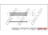 Dr!Ve+ DP1110.12.0244 - Filtro Aria Esterna Oe 1115 650 Per Mondeo Iii, X-Type (X400)