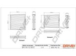 Dr!Ve+ DP1110.12.0215 - Oe 203 830 03 18 Filtro Abitacolo Per Classe C (W203), Classe C (CL203), Classe C (S202), Classe C (S203), Classe Clc (CL203), Clk (C209), Clk (A209)