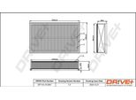 Dr!Ve+ DP1110.10.0601 - Oe 7E0 129 620 A Filtro Aria Per T5, T6