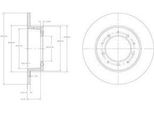 Dr!Ve+ DP1010.11.0087 - Disco Freno Oe 571 912, Asse Posteriore Per Defender (L316)