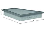 Mahle Lx 2787 - Filtro Aria Oe 13717582908 Per Z4 (E89), X1 (E84), Serie 5 (F11), Serie 5 (F10)